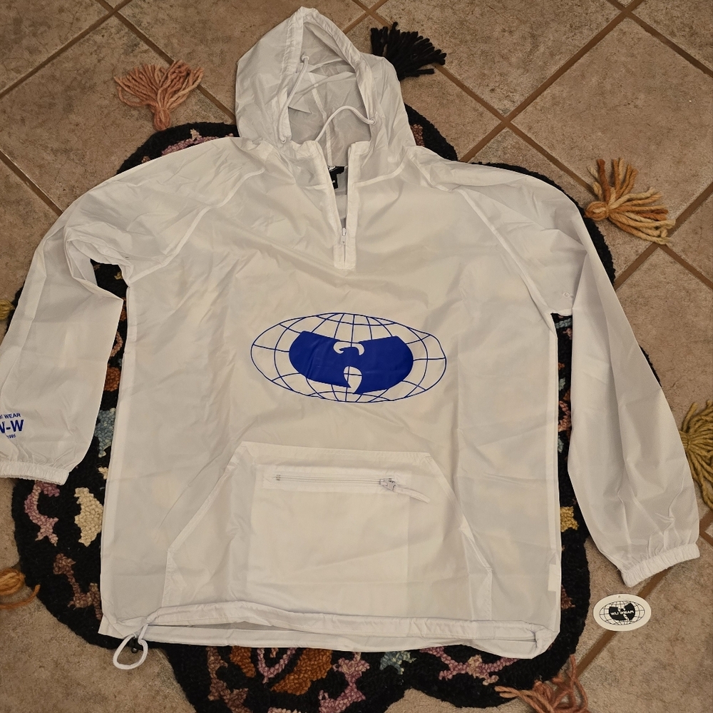 🔥🔥 Wu Wear White Windbreaker🔥🔥